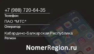 Кто звонил с 9887206435 - регион и оператор